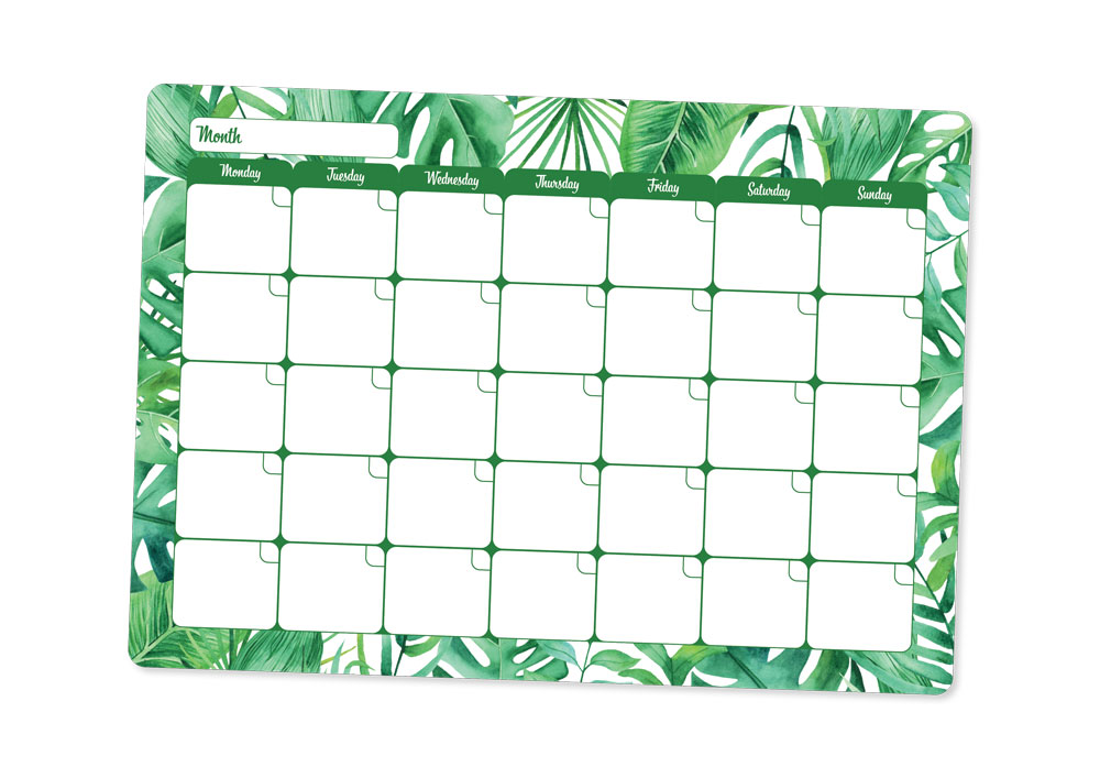Monthly Magnetic Planner